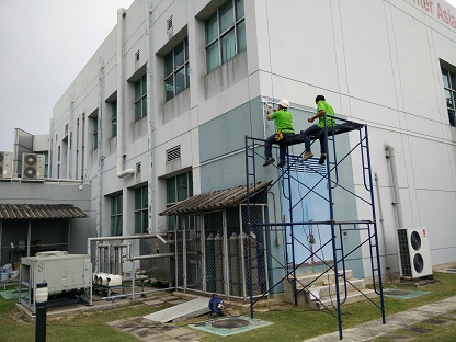 งานติดตั้งกล้องวงจรปิดที่ M E P Technical Center Asia Ltd. ในอมตะนคร