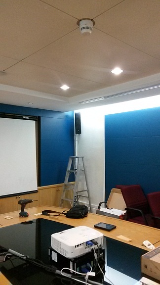 งานระบบภาพและเสียง ห้องประชุมเซเรบอสแหลมฉบัง
